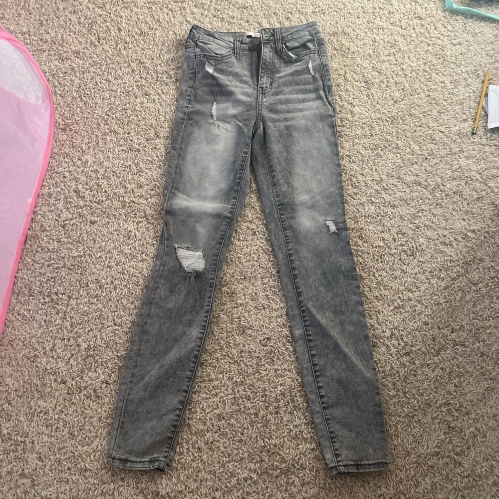 High rise jegging